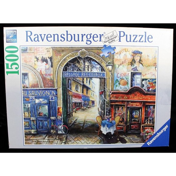 Ravensburger Puzzle 1500 Piece Passage To Paris No. 162413 Finished 31.5 x 23.5 - Picture 1 of 9